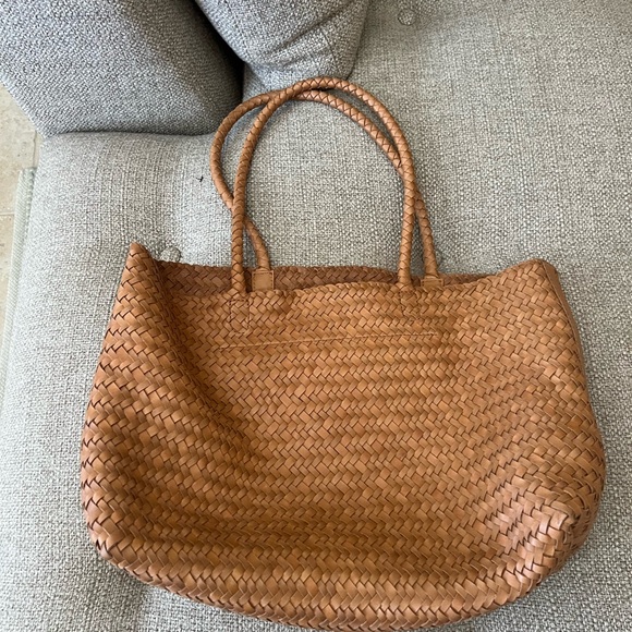 Madewell Large Woven Tote Shoulder Bag 24 Release ! - Picture 3 of 16